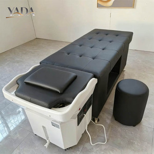 Sillón de Lavado <span class=keywords><strong>para</strong></span> Salón de Belleza, Lavacabezas con Pedestal Cilíndrico, Precio en India, Cama de Lavado, Lavabo y <span class=keywords><strong>Silla</strong></span> <span class=keywords><strong>para</strong></span> Champú - Product Image 5
