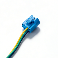 Connettore a pulsante in metallo/plastica 22mm 1NO1NC Ottone 24V 3A IP40 per controllo industriale con terminale a pin HAOBO