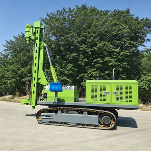 Pile driver photovoltaïque à protection <span class=keywords><strong>thermique</strong></span>, appelé unité de battage de poteaux pour installations solaires, avec arrêt en cas de surchauffe pour les périodes estivales prolongées - Product Image 6