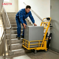 Monte-escaliers électrique 400 kg à batterie, chariot à chenilles pour une utilisation facile et une économie d'effort