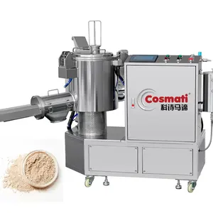 50kg 100kg powder mixer with automatic oil injecting system dry powder mixing machine for eyeshadow production