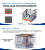 Machine de découpe laser fibre CNC 4 axes refroidie par air Qiongji 700W pour tôles – Prix compétitif, contrôle automatique Cypcut de haute performance