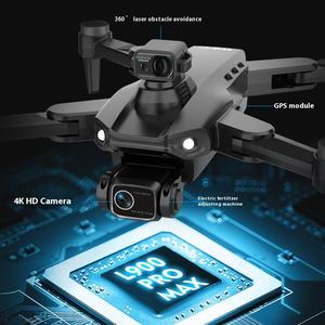 Dron L900 <span class=keywords><strong>Pro</strong></span> Max con GPS, Cámara Dual 4K, Evitación de Obstáculos Láser, Dron FPV con Motor sin Escobillas, Quadcopter RC para Regalo Infantil - Product Image 4