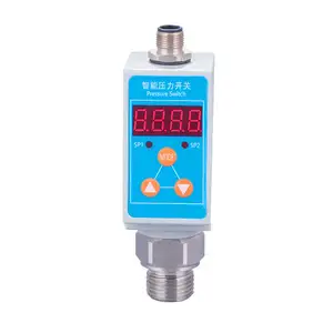 Digital differential pressure controller oil water vacuum hydraulic pressure switches