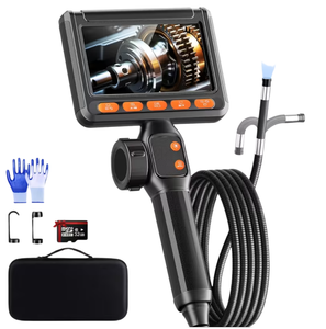 <span class=keywords><strong>S23</strong></span> Boroscopio de Video Semirrígido de 8mm y 1.5m, Cámara de Inspección para Reparación de Automóviles, Tuberías de Alcantarillado, Nuevo Endoscopio Industrial - Product Image 1