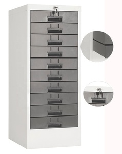 Luoyang CBNT Metal Furniture Steel 10 <strong>Drawers</strong> <strong>Small</strong> File Cabinet / Colorful Beside Storage Cabinet - Product Image 1