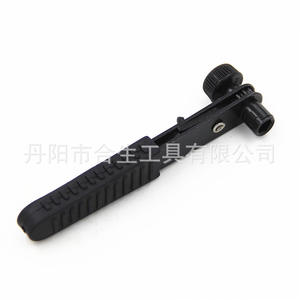 Mr Drill <b>Ratcheting</b> Screwdriver <b>Socket</b> Wrench Handle 90 Degree With Anti Slip Texture Industrial Grade Black Oxide Finish - Product Image 1