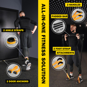 Chất Lượng Cao Vải An Toàn Nylon Tay Áo Ban Nhạc Kháng Yoga Tập Thể Dục Căng Thẳng Dây Thiết Lập Sức Mạnh Thiết Bị Đào Tạo - Product Image 2