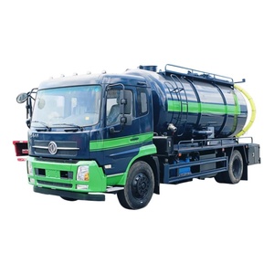 รถดูดสิ่งปฏิกูลแรงดันสูง ดีเซล เกียร์ธรรมดา 4*2 ยี่ห้อตงเฟิง รุ่นใหม่ สำหรับทำความสะอาดและดูดของเหลว - Product Image 1