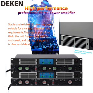 DEKEN DA-4200E amplificatore professionale 1u classe D amplificatore di alta qualità di grande potenza amplificatore di potenza DSP a 2 canali ad alte prestazioni - Product Image 4