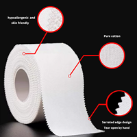 Bande de contention athlétique Leukotape biodégradable en coton et bambou, multicolore, pour fixation articulaire, soins des blessures sportives