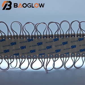 MZ02 160 °   ไฟ LED DC 12v 3 หลอด 1.2w สีขาวเย็น SMD 2835 โมดูล LED ฉีดขึ้นรูปขนาดเล็ก 120-140LM IP65 กันน้ำ โมดูล LED RGB - Product Image 4