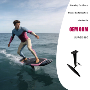 วิงฟอยล์คุณภาพสูงสำหรับเล่นเซิร์ฟในทะเล ดีไซน์ทนทาน ใช้กับ JFS Carbon Hydrofoil Axis Surge 890 สีดำ น้ำหนัก 9 กก. รุ่น Surge High-Qu - Product Image 1