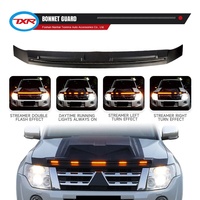 Kits de carrosserie, accessoires, capot de protection de capot d'injection, couvercle de capot, garniture de bouclier, aileron d'aile arrière pour Mitsubishi Pajero