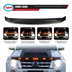 Kits de carrocería de coche, accesorios de protección para capó de inyección, cubierta para capó, alerón trasero embellecedor para Mitsubishi Pajero - Product Image 3