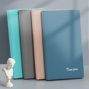 Da cá nhân chương trình nghị sự Vòng chất kết dính Tạp Chí Organiser tùy chỉnh bìa da máy tính xách tay A5 kế hoạch chất kết dính - Product Image 4