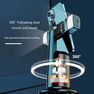 Stabilisateur de téléphone portable intelligent Q03 à rotation 360° avec suivi automatique, support pour vidéo en direct sur smartphone – Meilleures ventes - Product Image 4