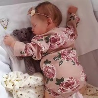 Muñecas Reborn Realistas Lifereborn de 50 cm y 20 Pulgadas de Vinilo de Silicona, Bebés Realistas Hechos a Mano para Niñas