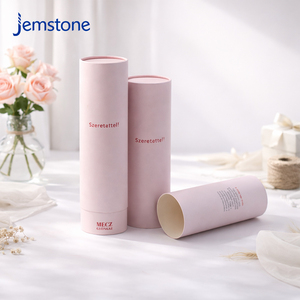 Emballage en tube de papier rigide pour diffuseur de parfum d'intérieur en carton kraft recyclable personnalisé, emballage en tube de papier pour soins de la peau et parfums - Product Image 3