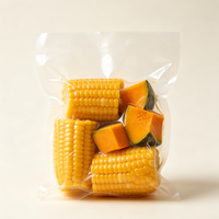 Voedselveilige op maat gemaakte vacuümverpakkingszakken, getextureerde geprägte vacuümsealzakjes, BPA-vrij, transparant, hitteverzegelbaar, sous-vide zakken