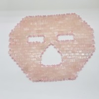 Naturel fait à la main anti-âge Rose Quartz Jade masque pour les yeux pour se détendre et dormir refroidissement vert Aventurine jade rouleau guasha