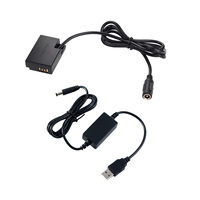 Batterie factice LP-E17/E18 et accessoires de caméra de câble de batterie externe USB pour RP 200D 250D 760D 850D