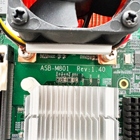 Carte mère industrielle embarquée Mini-ITX ADVANTECH ASB-M801 REV.1.40, module CPU 100 % compatible