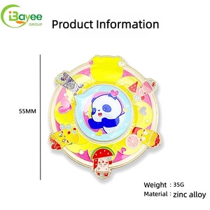 Imán de Refrigerador OEM, Recuerdo Magnético, Diseño de Panda de Dibujos Animados, Imanes Personalizados con Logotipo DIY, Imán de Refrigerador con Sonido - Product Image 2