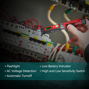 Detector de voltaje de CA WT3010, probador LCD Digital de voltaje <span class=keywords><strong>NCV</strong></span>, Detector de electricidad - Product Image 6