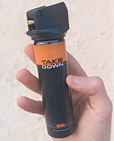 Gel dissuasif professionnel anti-ours longue portée 30 pieds, 470 ml, grande capacité, spray de sécurité extérieur personnalisable pour la protection en camping