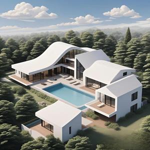 <span class=keywords><strong>Casa</strong></span> Modulare Prefabbricata in Acciaio dal Design Moderno <span class=keywords><strong>per</strong></span> Uso Villa - Product Image 3