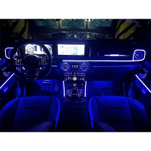 Kit de Luces Ambientales Interiores 2019-2024, Modificación de Luces Ambientales para el Panel de Control Central y las Puertas, para Mercedes Benz Clase G W464 - Product Image 3