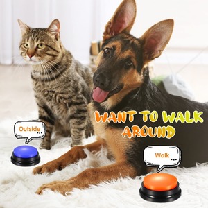 Autocollants et <span class=keywords><strong>tapis</strong></span> personnalisés pour <span class=keywords><strong>chien</strong></span>, boutons parlants amusants, ensemble de boutons enregistrables pour l'entraînement des chiens, bouton vocal pour la <span class=keywords><strong>communication</strong></span> - Product Image 4