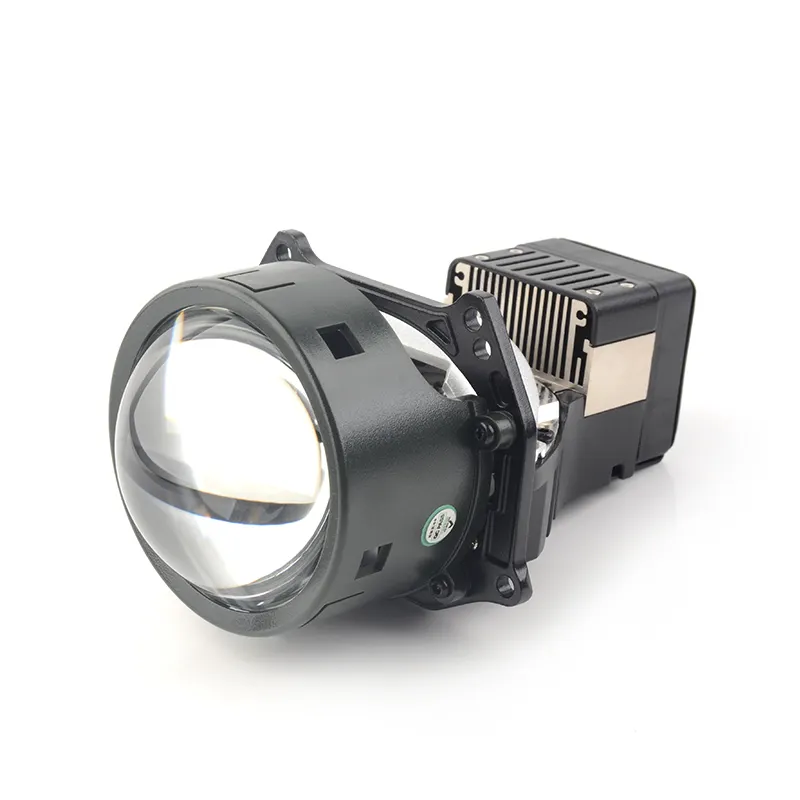 Accessoires de voiture 3 pouces Bi LED projecteur Len 75W ampoules automobiles légères
