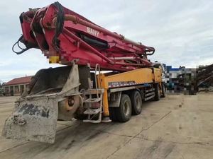 Camion de pompe à béton 2020 Sany 49M d'occasion haute configuration prêt dans notre stock - Product Image 2