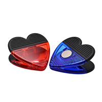Clip magnétique en plastique pour réfrigérateur avec logo personnalisé, clip magnétique pour réfrigérateur en gros, clip pour notes en papier, cadeau publicitaire promotionnel