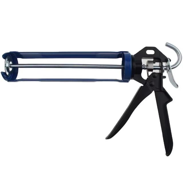 9 Inch Diy Caulking Gun High Quality Sealant Foam Gun Aluminium Revolving Frame Manual Power Source Oem Customization