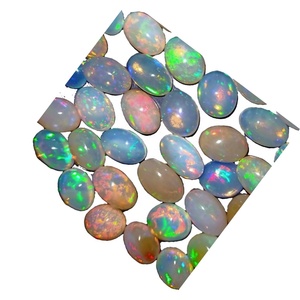 Gioielli commercio all'ingrosso Della Cina migliore qualità Ovale Cabochon Posteriore Piana <span class=keywords><strong>Opale</strong></span> naturale Della Pietra Preziosa per monili che fanno - Product Image 3