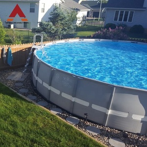 <span class=keywords><strong>Piscine</strong></span> hors sol <span class=keywords><strong>en</strong></span> PVC populaire avec cadre <span class=keywords><strong>en</strong></span> acier Design de <span class=keywords><strong>piscine</strong></span> haut de gamme pour les loisirs <span class=keywords><strong>en</strong></span> plein air - Product Image 2