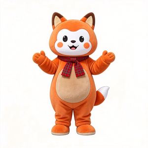 Inflatable Fox Character Adult <b>Mascot</b> Costume Plush Animal Shaped EVA Material PP Cotton Filling Custom Size Cute Style - Product Image 2