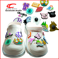 Personnalisation de breloque de chaussure en PVC personnalisée | Logos d'entreprise/IPs d'anime/thèmes de vacances disponibles, accessoires de chaussures exclusifs