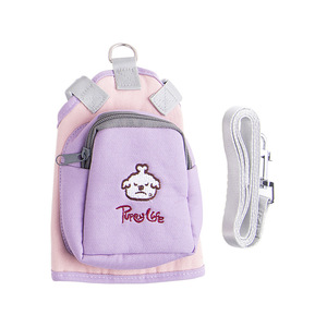 Factory Direct Small Dog <strong>Cat</strong> Pet Backpack <strong>Harness</strong> Set Durable Outdoor Cartoon Style Polyester Cotton Adjustable Leash <strong>Harnesses</strong> - Product Image 5