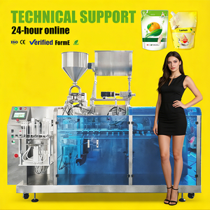 เครื่องบรรจุ Doypack แบบตั้งได้เองพร้อมหัวดูดสุญญากาศสำหรับบรรจุน้ำส้ม ขายดีในสหรัฐอเมริกา - Product Image 1