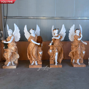 Escultura <span class=keywords><strong>de</strong></span> Ángel Grande y Famosa, <span class=keywords><strong>Estatuas</strong></span> <span class=keywords><strong>de</strong></span> Mármol <span class=keywords><strong>de</strong></span> las Cuatro Estaciones - Product Image 5