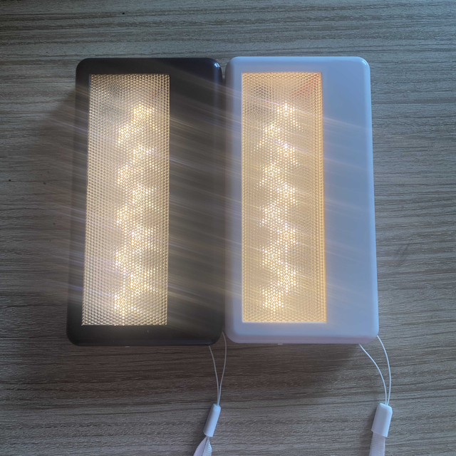Rechargeable Emergency LED Light-Portable Camping Outdoor Use Black/White Color 16H Emergency Lighting