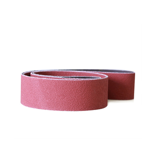 Bande de ponçage en céramique résistante à l'usure, bande de papier de verre de <span class=keywords><strong>couleur</strong></span> rouge, 2 pouces, 60 pouces, 75x533 - Product Image 6