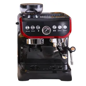 Machine à café entièrement automatique pour usage domestique et commercial Machine à café expresso 19 BAR