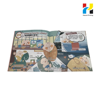 Service d'impression de livres pour enfants à faible MOQ, avec reliure agrafée, pour magazines, livres de coloriage et bandes dessinées