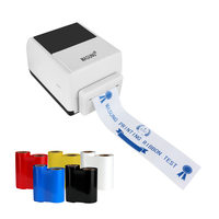 Impresora de cinta satinada MASUNG MS-1730 / Impresora térmica de cinta / Impresora de cinta de seda / Impresora de etiquetas de cinta / Impresora para envolver regalos USB en stock
