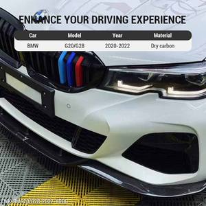 Alerón Delantero de Fibra de Carbono Seca G28 G20 para <span class=keywords><strong>BMW</strong></span> Serie 3 G20 G28 330i <span class=keywords><strong>325</strong></span> 2020 2021 <span class=keywords><strong>2022</strong></span> - Product Image 2